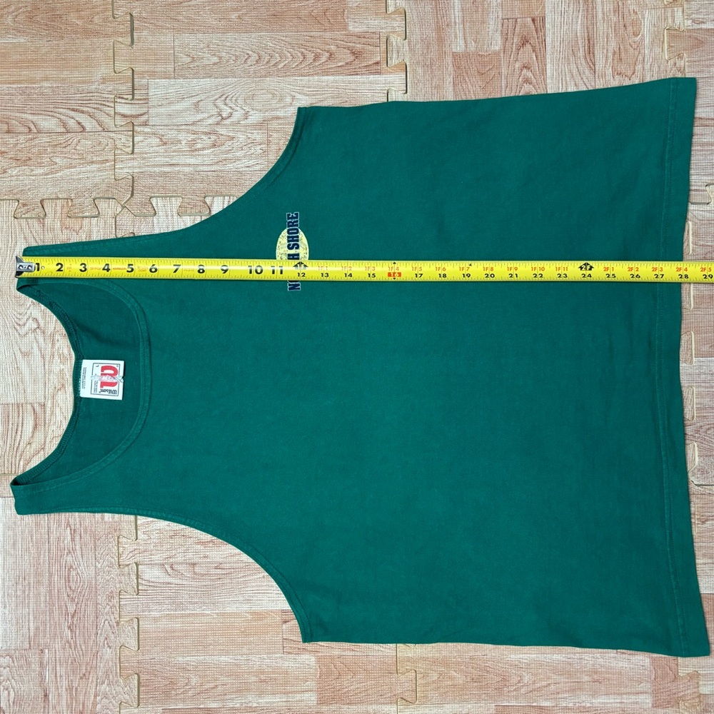 VTG Wilson North Shore Hawaii Surfing Tank Top Large Green Sleeveless Shirt RARE - Picture 7 of 15